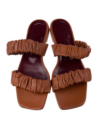 Staud Leather Slides