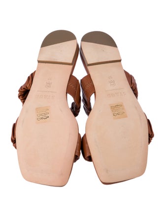 Staud Leather Slides