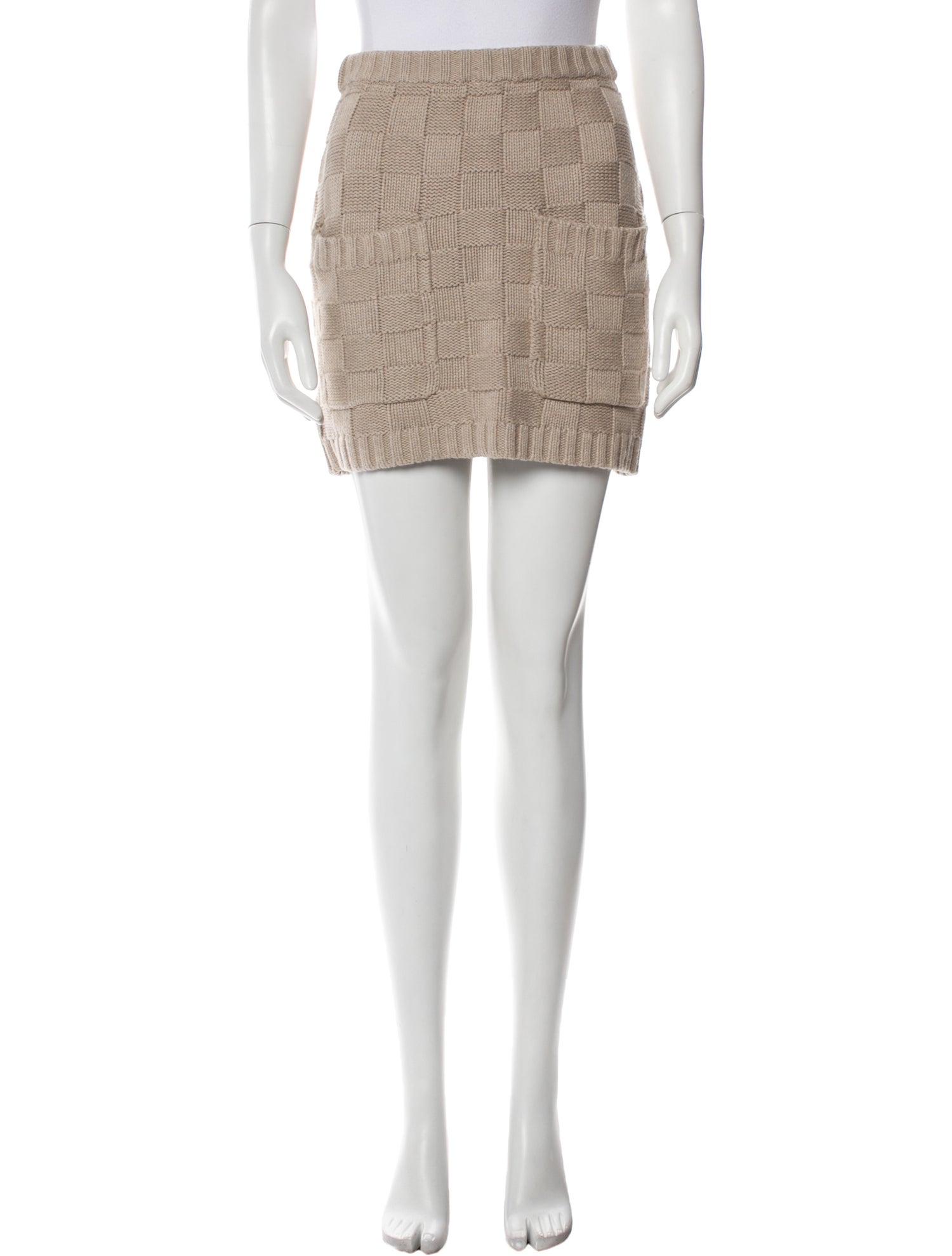 Staud Printed Mini Skirt