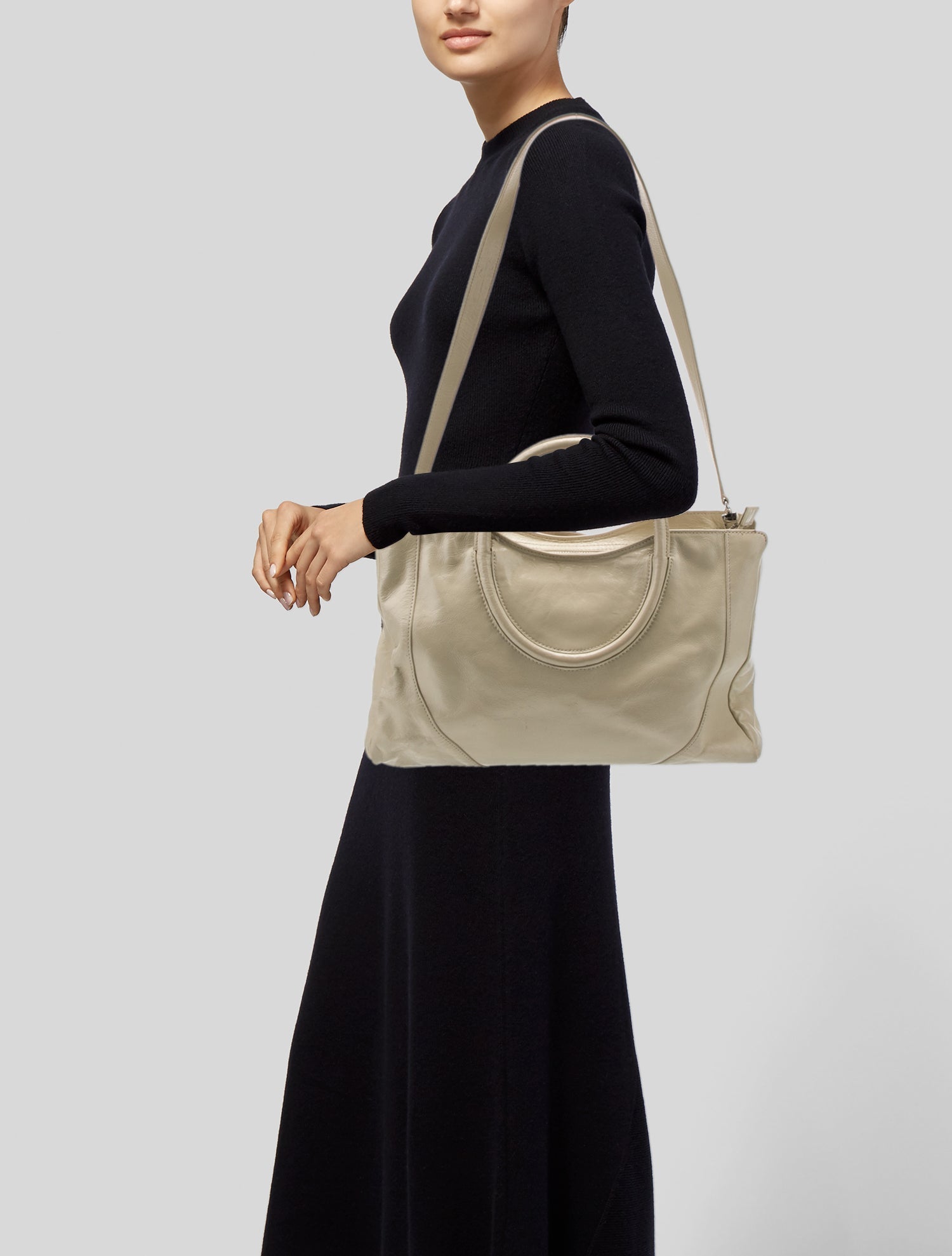 Staud Leather Shoulder Bag