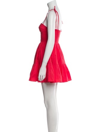 Staud Strapless Mini Dress