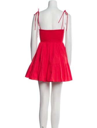 Staud Strapless Mini Dress