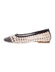 Staud Leather Patterned Ballet Flats