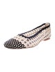 Staud Leather Patterned Ballet Flats