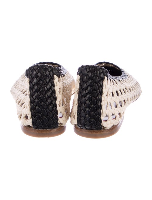 Staud Leather Patterned Ballet Flats