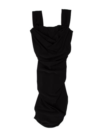 Staud Cowl Neck Mini Dress