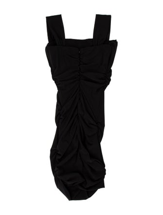 Staud Cowl Neck Mini Dress