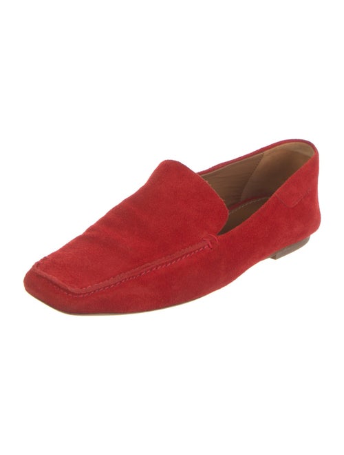 Staud Suede Loafers