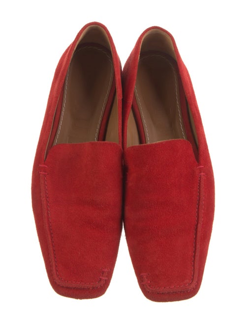 Staud Suede Loafers