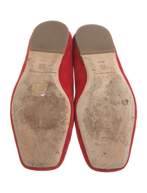 Staud Suede Loafers