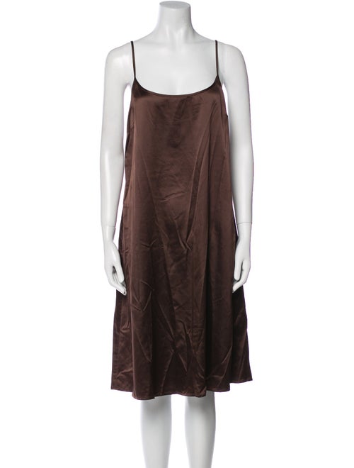 Staud Mock Neck Long Dress