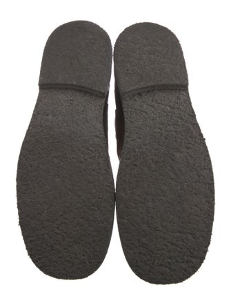 Staud Suede Colorblock Pattern Chelsea Boots