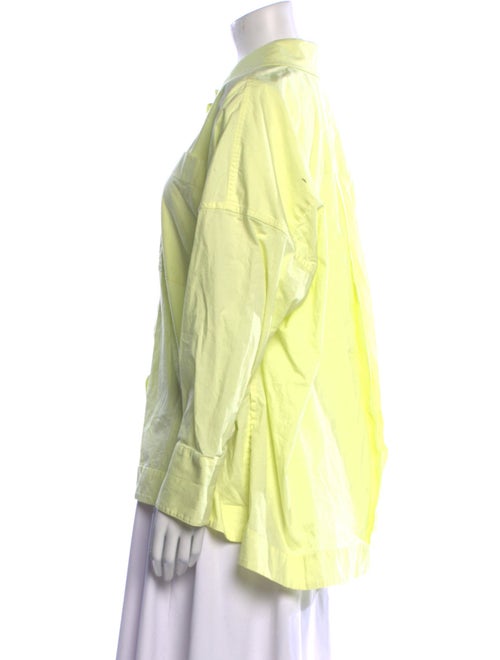 Staud Long Sleeve Button-Up Top