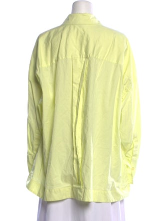 Staud Long Sleeve Button-Up Top