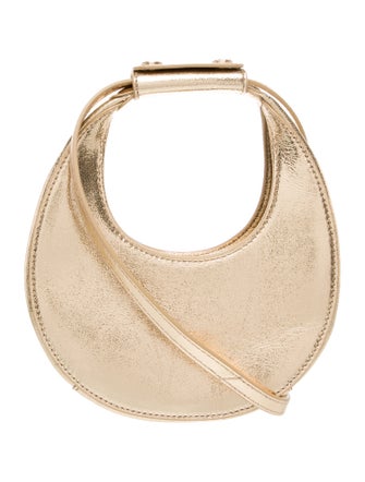 Staud Leather Top Handle Bag