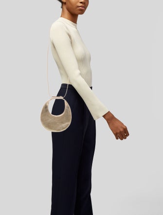 Staud Leather Top Handle Bag