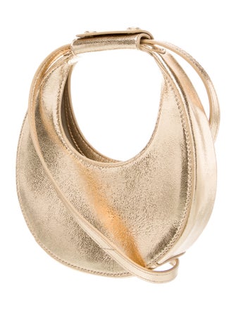 Staud Leather Top Handle Bag