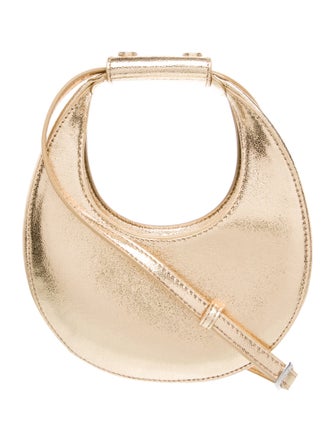 Staud Leather Top Handle Bag