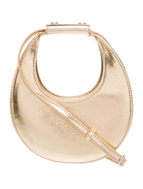 Staud Leather Top Handle Bag