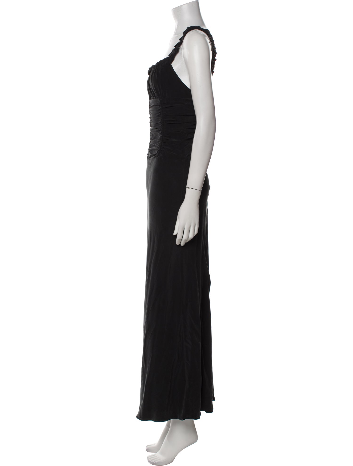 Staud Silk Long Dress