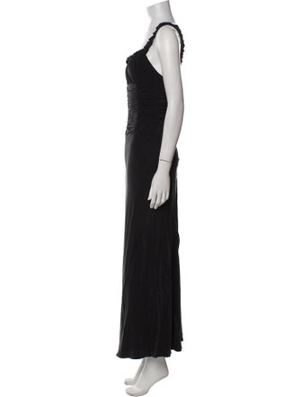 Staud Silk Long Dress