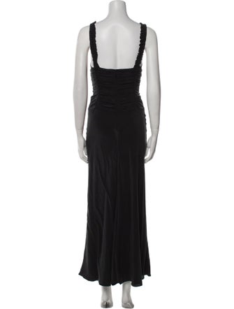 Staud Silk Long Dress