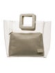 Staud PVC Top Handle Bag