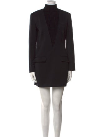 Staud Turtleneck Mini Dress