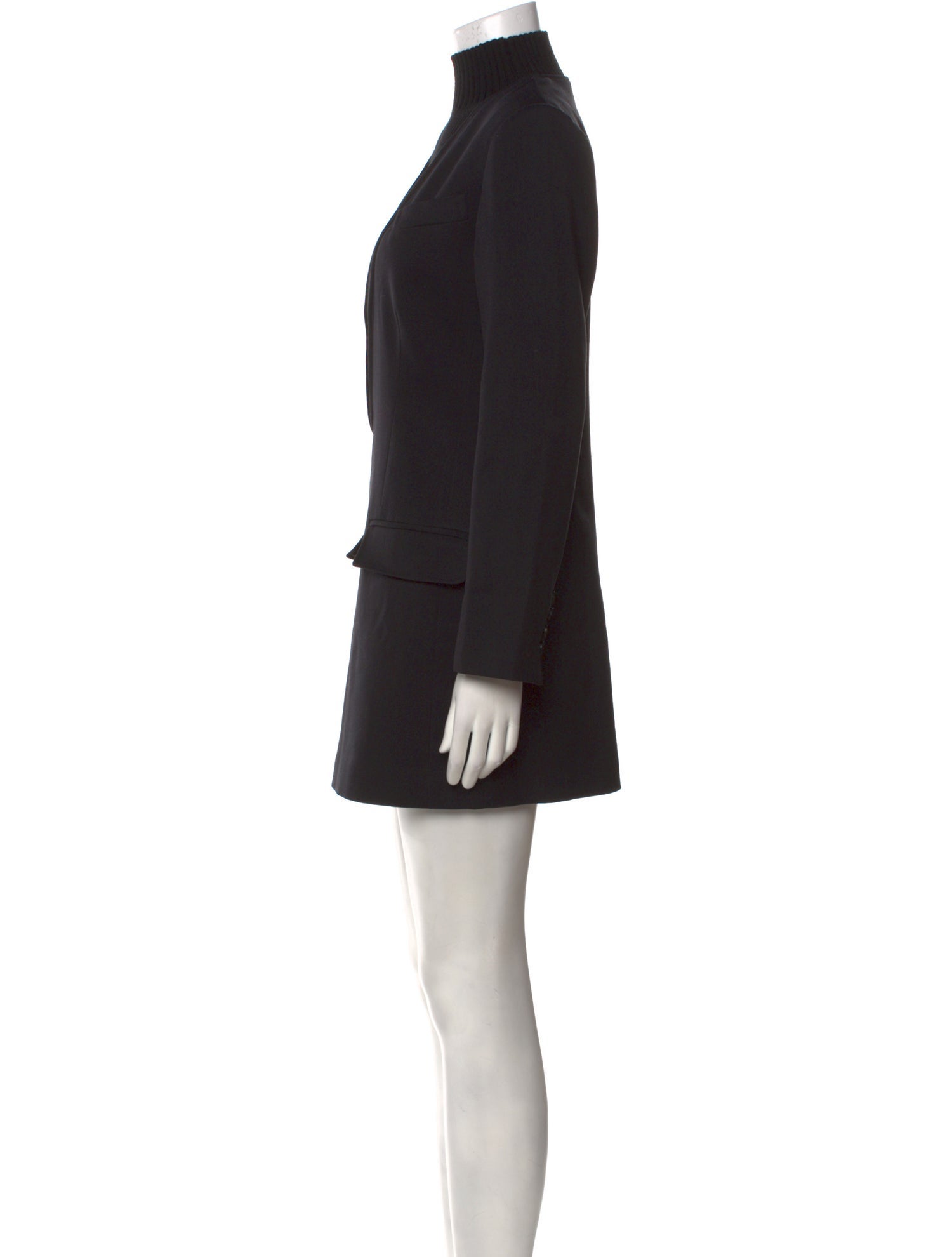 Staud Turtleneck Mini Dress