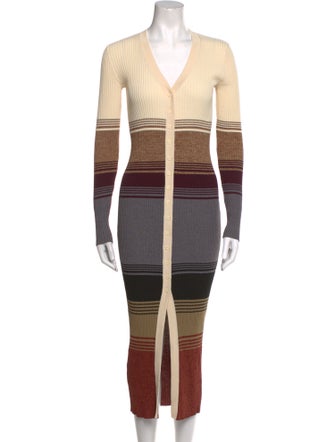 Staud Nylon Long Dress