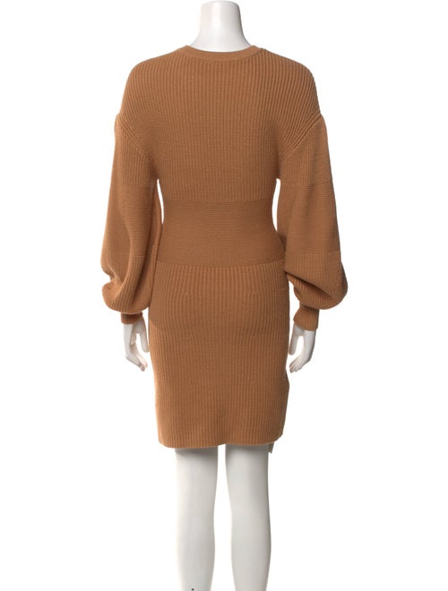 Staud Crew Neck Mini Dress