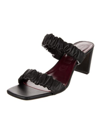 Staud Leather Slides