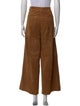 Staud Calf Leather Wide Leg Pants