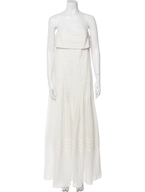 Staud Square Neckline Long Dress