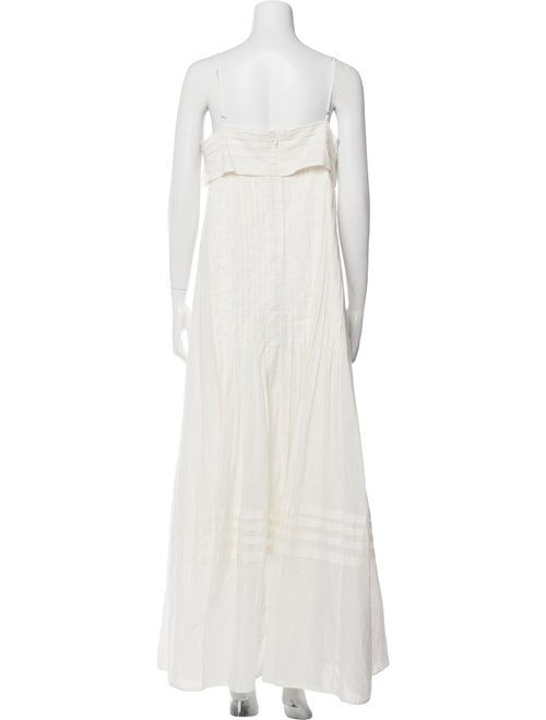 Staud Square Neckline Long Dress