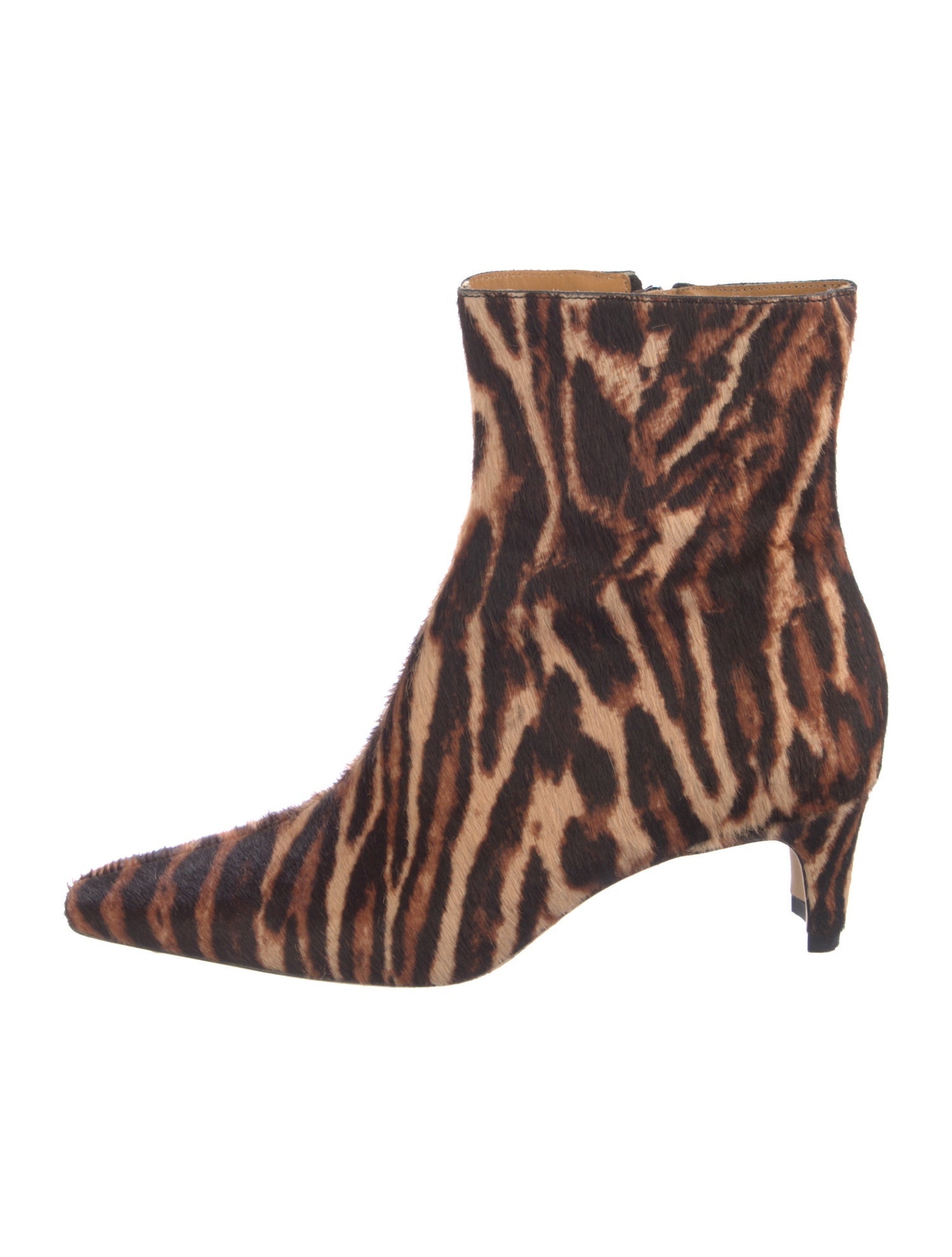 Staud Ponyhair Animal Print Boots