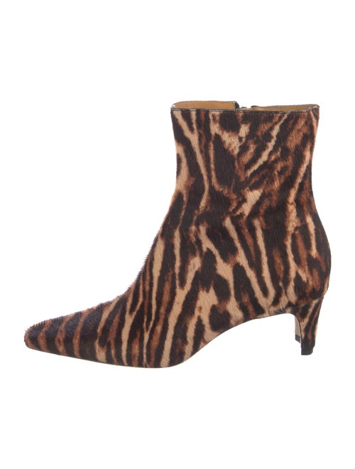 Staud Ponyhair Animal Print Boots