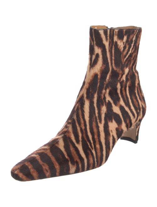Staud Ponyhair Animal Print Boots