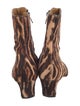 Staud Ponyhair Animal Print Boots