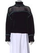 Staud Striped Turtleneck Sweater