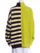 Staud Striped Turtleneck Sweater