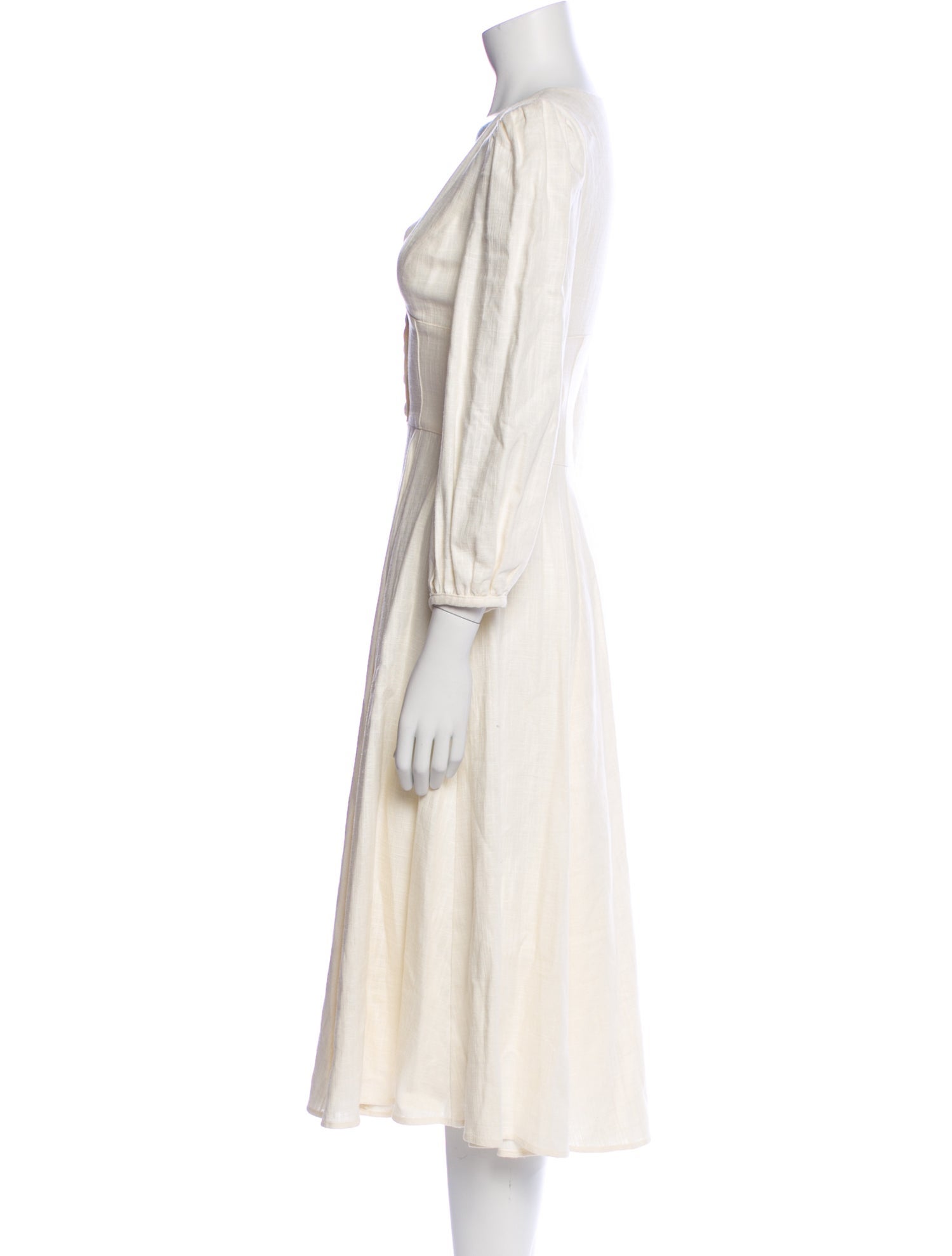Staud Linen Midi Length Dress w/ Tags