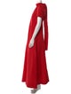 Staud Mock Neck Long Dress