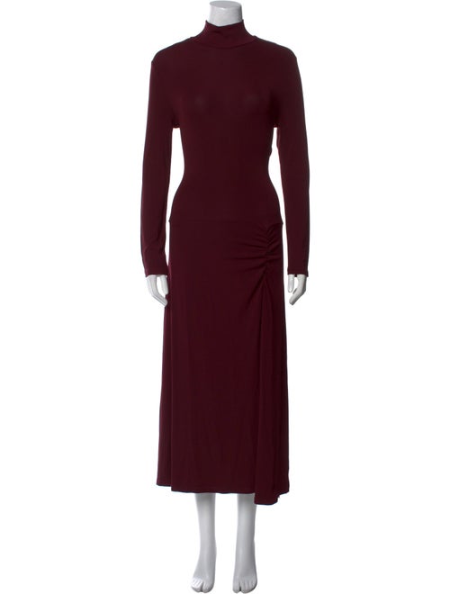 Staud Turtleneck Knee-Length Dress