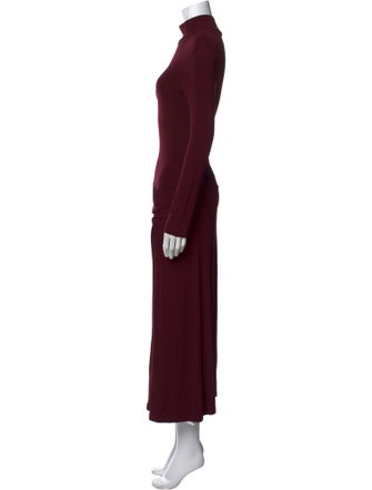 Staud Turtleneck Knee-Length Dress