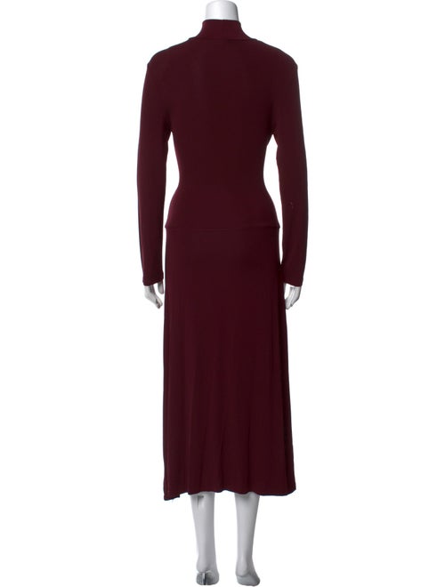 Staud Turtleneck Knee-Length Dress