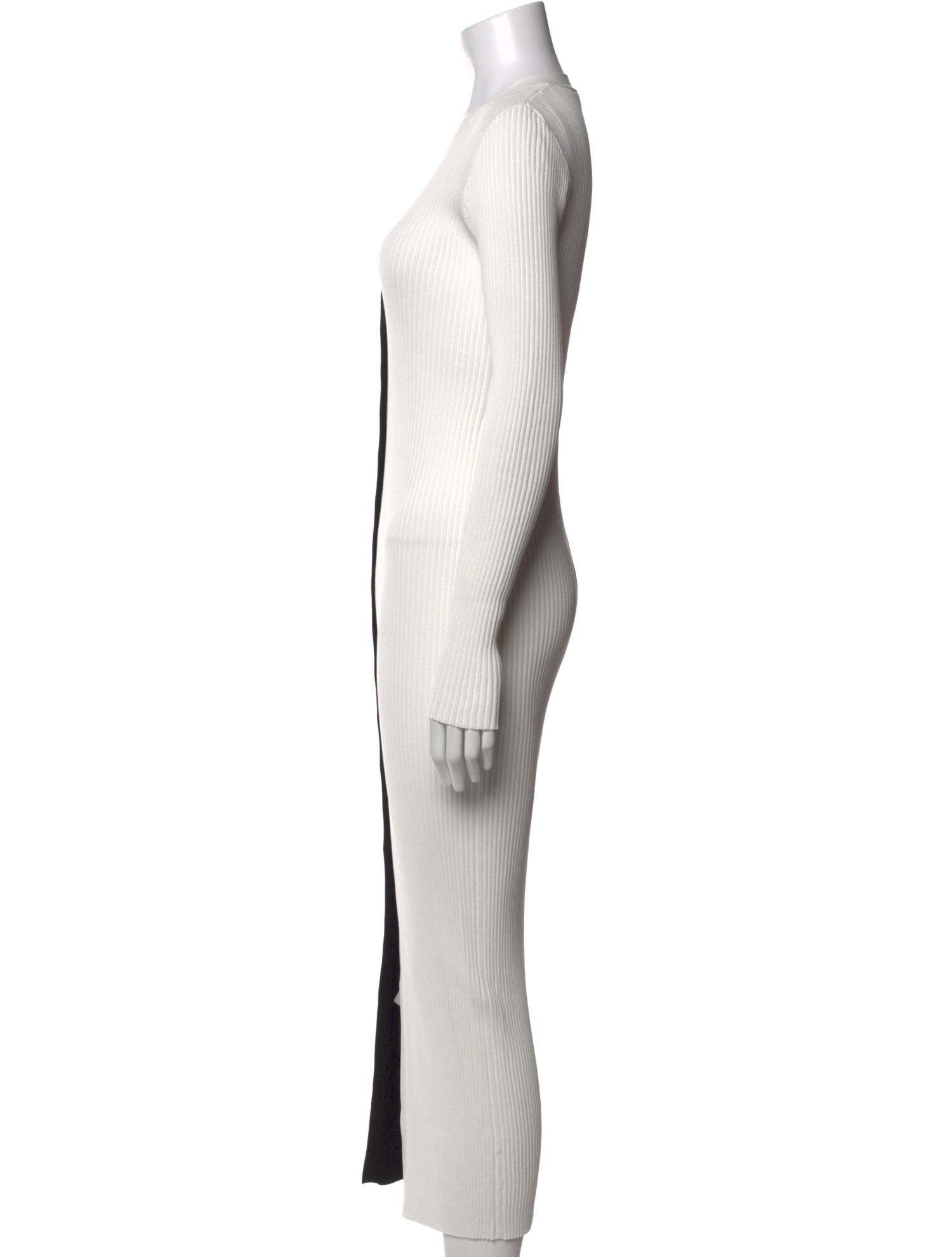 Staud Striped Long Dress