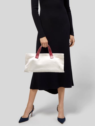 Staud Canvas Weekender Bag