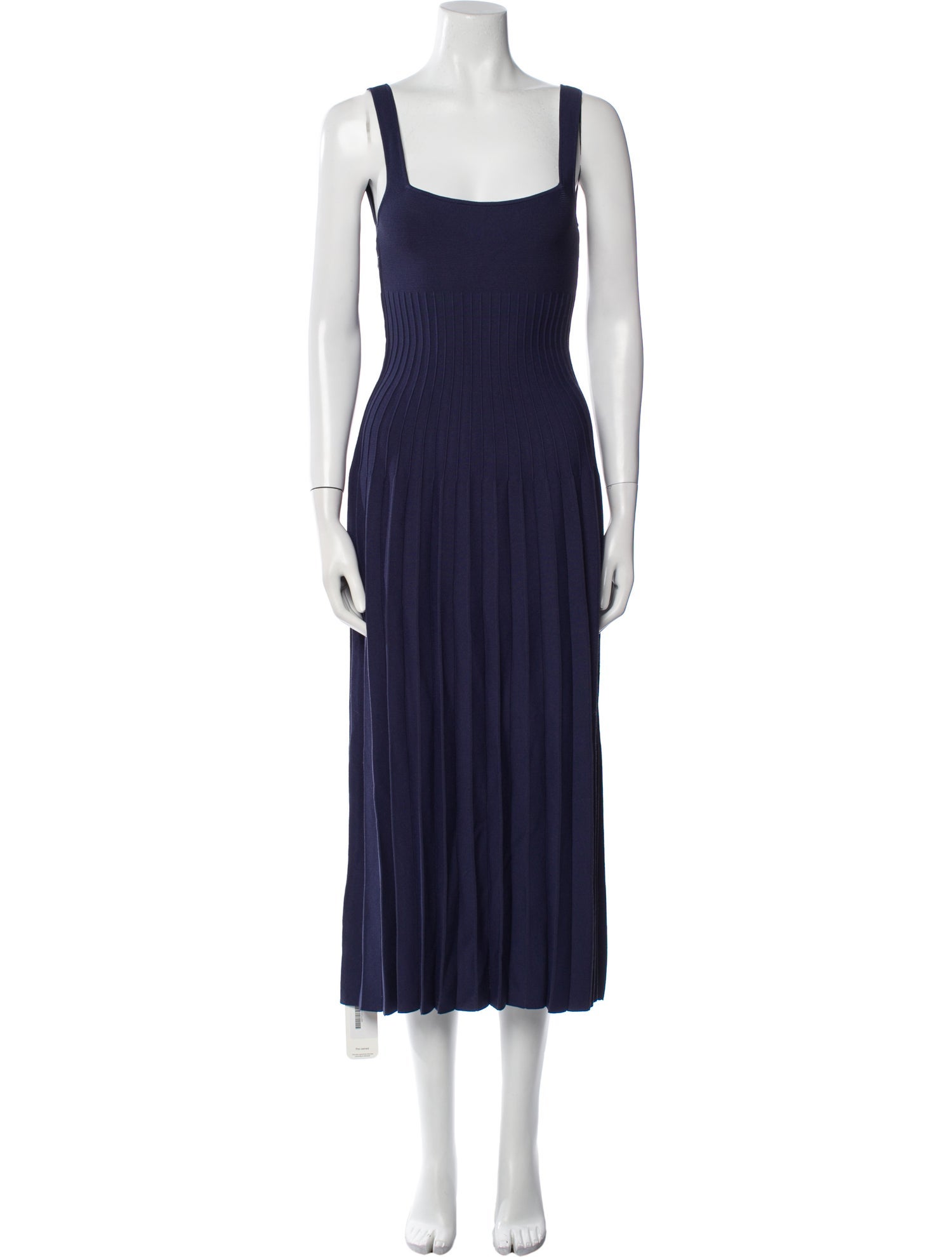 Staud Square Neckline Long Dress