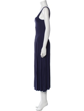 Staud Square Neckline Long Dress